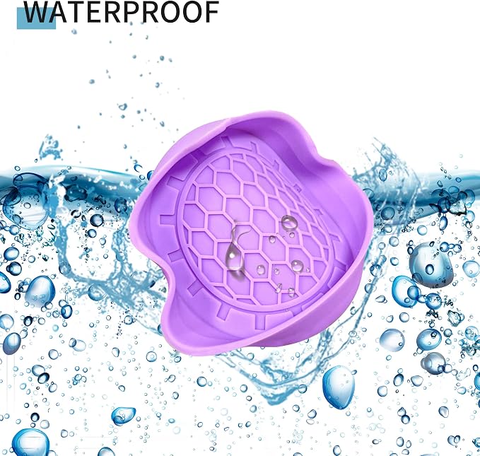 Amooca Automotive Cup Holders Universal Car Cup Coaster Waterproof Non-Slip Sift-Proof Spill Holder Car Interior Accessories 4 Pack Purple