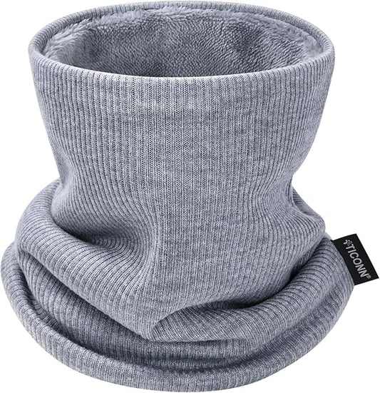 TICONN Neck Gaiter Face Cover Scarf, Neck Warmer Breathable Sun & Wind-proof for Skiing Fishing Hiking Cycling