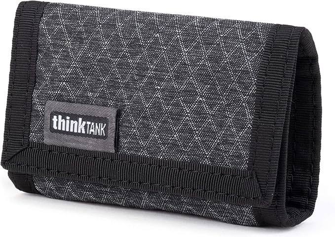Think Tank Secure Pixel Pocket Rocket Mini Folding Wallet for 4 CFast or 4 CF Express Type B Memory Cards (Black Slate)