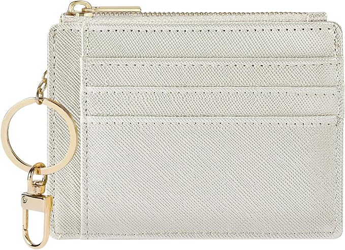 Sodsay Card Case Slim Front Pocket Wallet for Women Credit Card Holder with Keychain | Slim, Credit Card Holder, Front Pocket, with Keychain | Slim