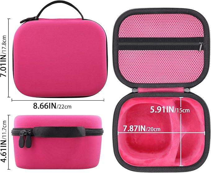 Storage Case Compatible with Walkers Razor Slim/Howard Leight Honeywell Impact Sport Electronic Ear Protection Muffs