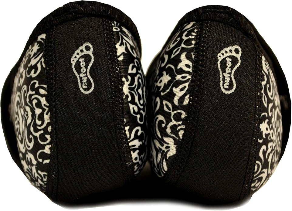 Nufoot Betsy Lou Women's Slippers, Foldable, Flexible Flats, Slipper Socks, Travel Slippers, Exercise Shoe, Dance Shoe, Yoga Socks, House Shoes, Indoor Shoes