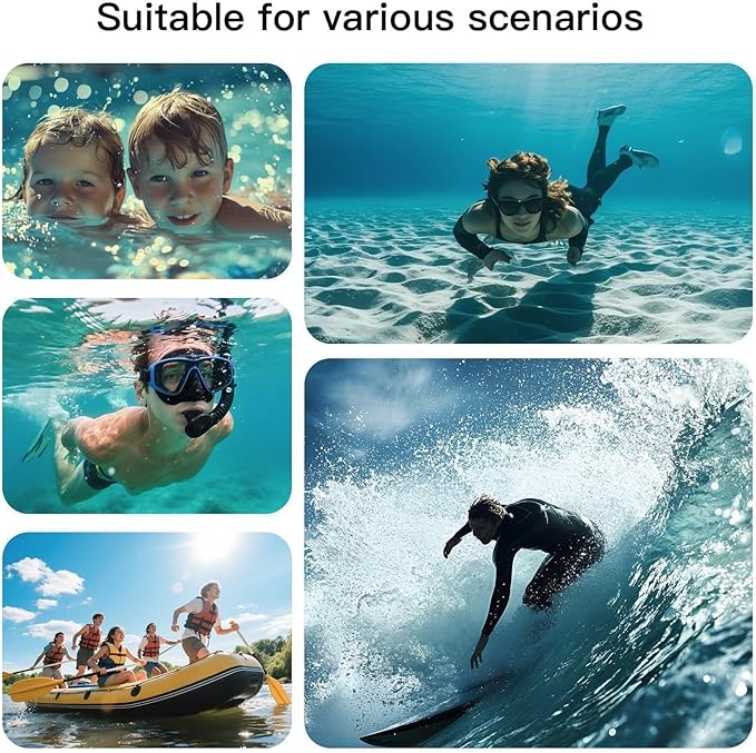 1/2 Pack Waterproof Phone Pouch Compatible with iPhone 17/16/15/14/13/12 Pro Max & Galaxy S24+/S23 7in Waterproof Phone Case,IPX8 Beach Travel Must Haves,Beach Essential Dry Bag, Black, 1 Pack