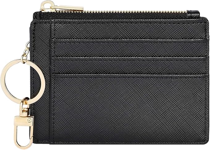 Sodsay Card Case Slim Front Pocket Wallet for Women Credit Card Holder with Keychain | Slim, Credit Card Holder, Front Pocket, with Keychain | Slim