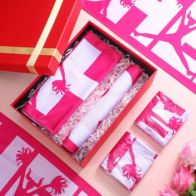 12 Pcs Cheerleader Cooling Towel Cheer Gifts Bulk for Team Cheer Sports Gifts with Bags 40" x 12" Breathable Chilly Microfiber Cooling Towel for Yoga Sport Gym Party Favor (Pink)