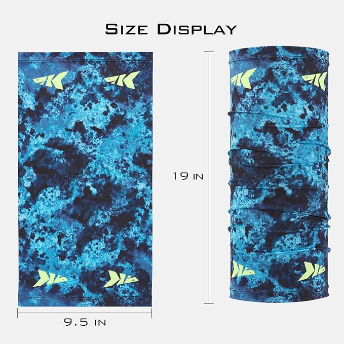 KastKing Sol Armis Neck Gaiter - UPF 50 Face Mask - UV Sun Protection Mask for Men & Women, Fishing, Hiking