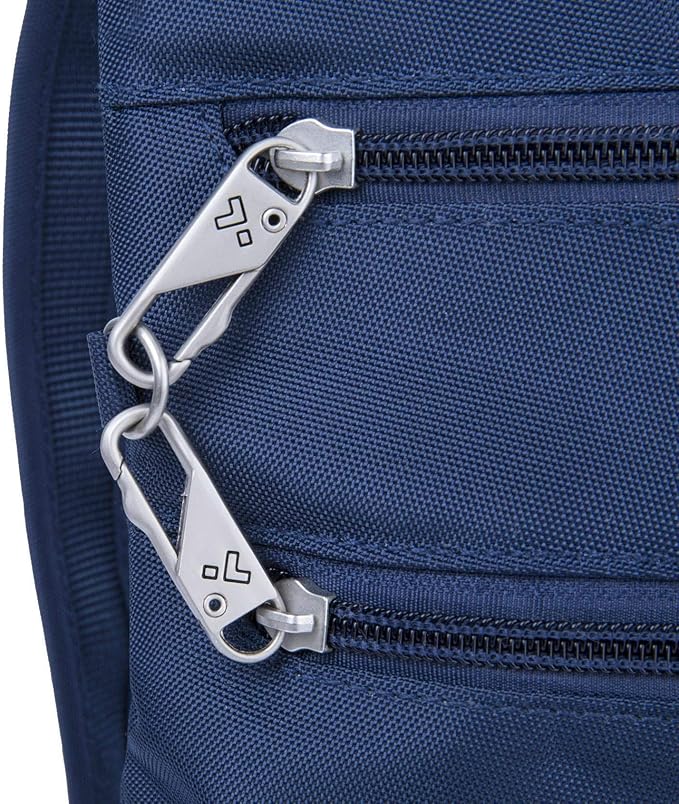 Travelon Anti-theft Classic Slim Double Zip Crossbody