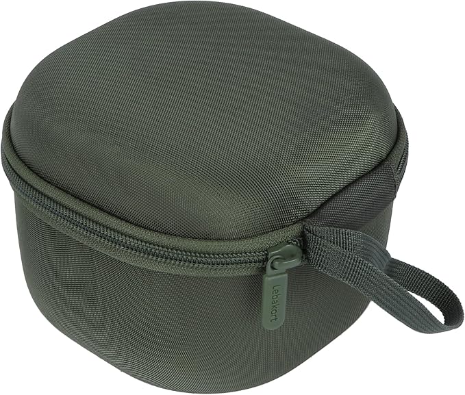 Lebakort Storage Case Compatible with Walkers Razor Slim/PROHEAR 066 030 Electronic Shooting Earmuff Hearing Protection Muff (Army Green Case)