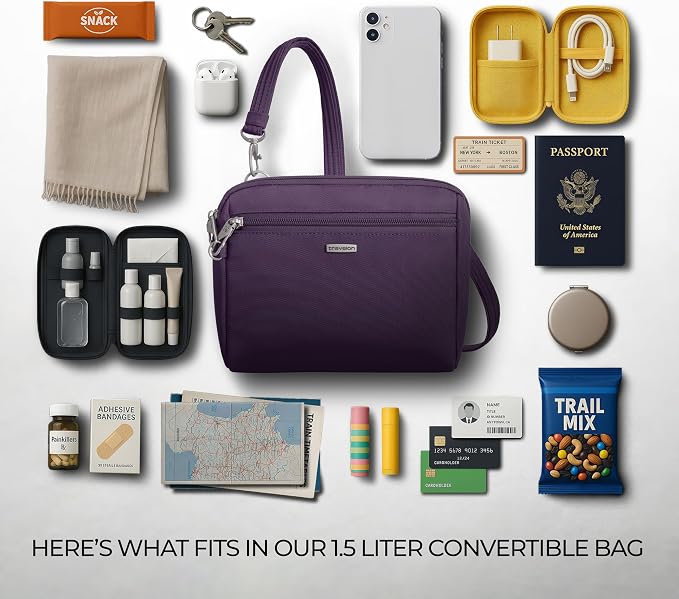 Travelon Anti-Theft Classic Convertible Crossbody & Waist Pack