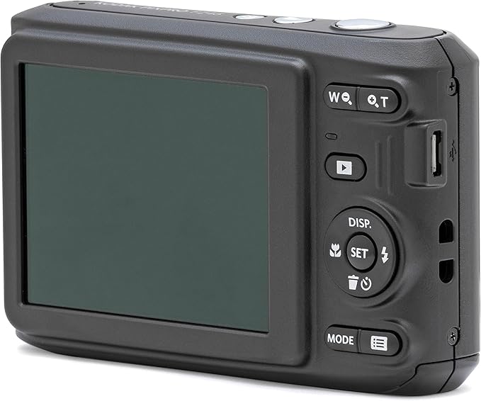 Kodak PIXPRO FZ45 16MP Digital Camera 4X Optical Zoom 27mm Wide Angle 1080P Full HD Video 2.7" LCD Camera (Black) + 64GB Card and Reader + Case + Memory Wallet + Tripod + Cleaning Bundle