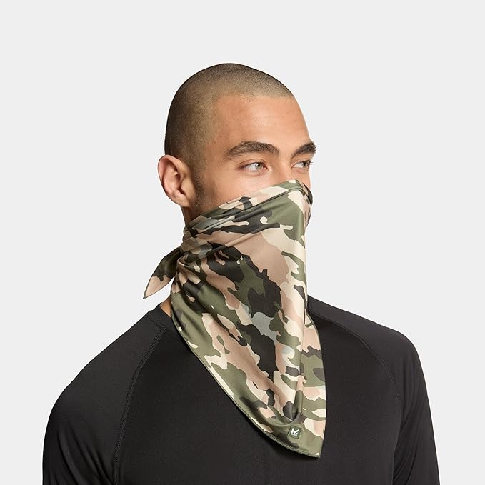 MISSION Cooling Bandana - Lightweight & Breathable - Cools Up to 2 Hours - UPF 50 Sun Protection - Machine Washable