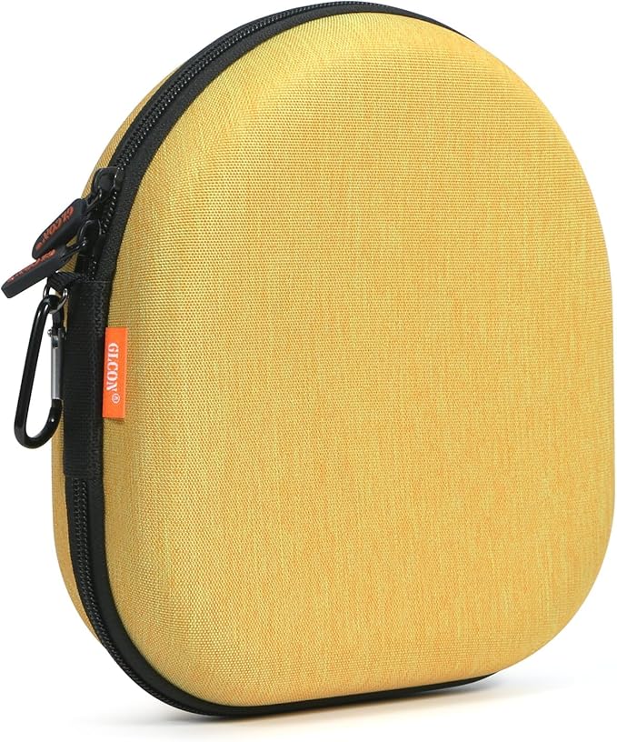 Hard Shell Headphone Case - Durable Zipper Headphones Case Portable Carrying Pouch Bag Compatible with JBL 770NC/720BT/520BT/510BT, Sony WH-CH520/WH-CH720N, Soundcore, Bose, Jlab, TOZO Headphones