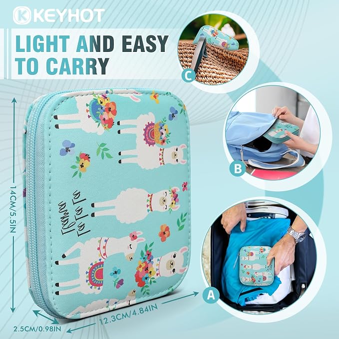 KEYHOT Sewing kit Basic,Needle and Thread Kit,Travel Small Sewing Machine Supplies for Adults Beginners Men, Home Travel Emergency Including Scissors Measure Tape Needle Threader (87pcs)