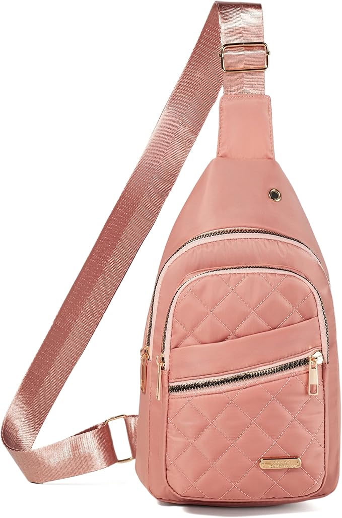 Banelu Small Sling Bag Crossbody Sling Backpack for Women Trendy, Small Crossbody Purse Cross Body Bag for Hiking Traveling