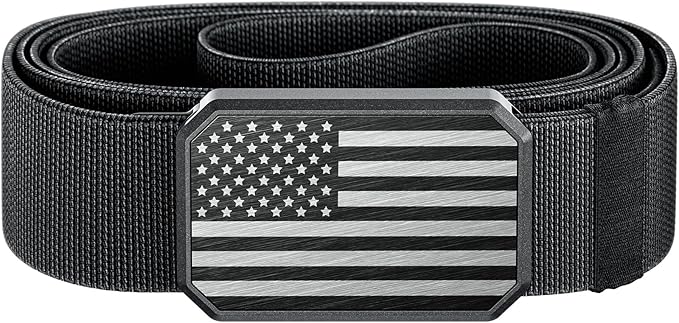 Groove Life Groove Belt OG - Men's Work Belt - Stretch Nylon, Magnetic Buckle, Adjustable, Comfortable, Tactical, EDC