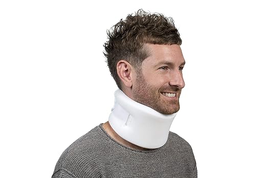3" Foam Cervical Collar, Amazon Exclusive Brand, White -FP10003