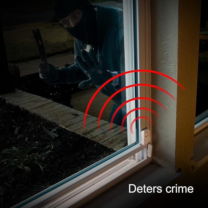 Magnetic Window and Door Alarm (2-Pack)