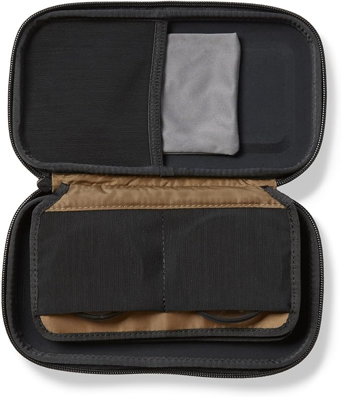 NOMATIC McKinnon Memory Card Case - Durable SD Memory Card Holder, Fits 6 SD & 2 C-Fast Cards with Zipper Pocket for Mini-SD