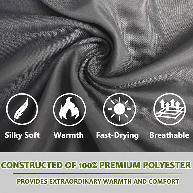 Frelaxy Sleeping Bag Liner, XL Travel Sheet & Camping Sheet for Backpacking, Hotel, Hostels & Traveling, Comfy & Easy Care, 4 Seasons Warm Cold Weather