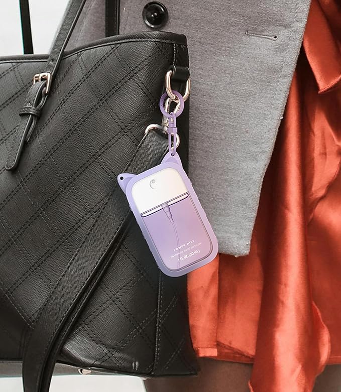 Sonnorel Silicone Case Compatible with Touchland Hand Sanitizer Spray (Fit for 1 FL OZ/30 mL Ver)