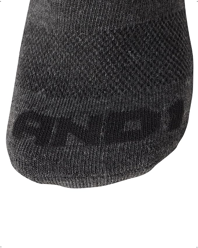 AND1 Mens No Show Socks - 12 Pack Performance Stretch Athletic Compression Socks for Men - Sports Low Cut Socks (6-12.5)