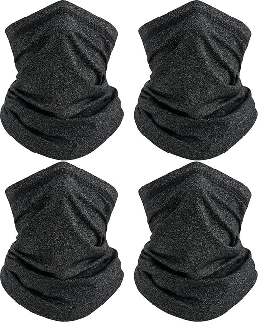 TICONN Neck Gaiter Face Cover Scarf, Neck Warmer Breathable Sun & Wind-proof for Skiing Fishing Hiking Cycling