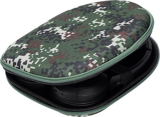 Ginsco Case Compatible with JBL Tune 510BT/520BT/500BT with Sony WH-CH520/510, Ultra-Slim Hard Shell Headphone Case for On Ear Headphones (Camo)