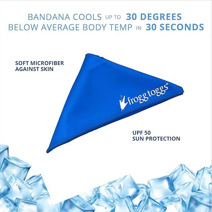 FROGG TOGGS Unisex Adult Chilly Pro Cooling Bandana