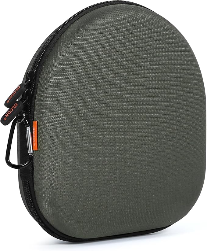Hard Shell Headphone Case - Durable Zipper Travel Case Portable Carrying Pouch Bag Compatible with Sony WH-CH520/WH-CH720N, JBL Tune 510BT/720BT/520BT/770NC, Soundcore Q20 Q20i Q30, Jlab Headphones