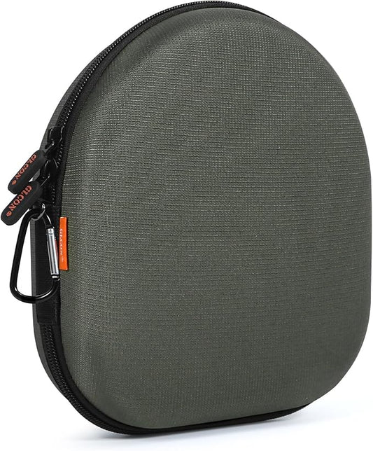 Hard Shell Headphone Case - Durable Zipper Travel Case Portable Carrying Pouch Bag Compatible with Sony WH-CH520/WH-CH720N, JBL Tune 510BT/720BT/520BT/770NC, Soundcore Q20 Q20i Q30, Jlab Headphones