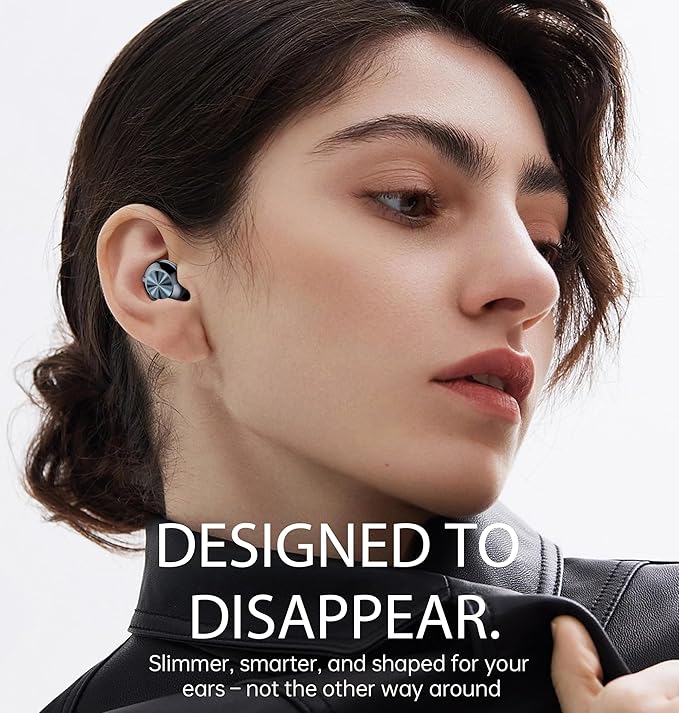 Adjustable Ear Plugs, 3-Mode Reusable Noise Canceling Earplugs with 14-35 dB SNR Reduction, Flexible Silicone for Ultimate Focus, Travel, Sleep, Concerts & Social Events (Onyx)