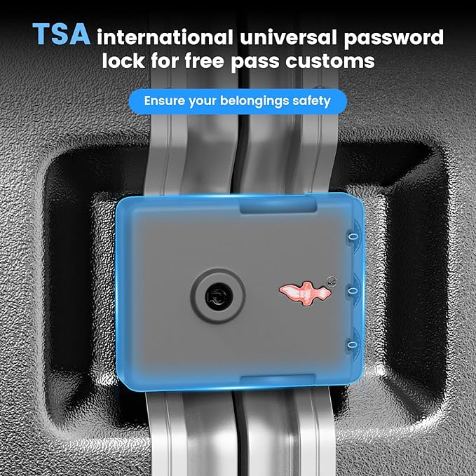 28 Inch Large Checked Luggage with Cup Holder, Zipperless PC Hard Shell Suitcase, 360° Spinner Wheels, TSA Lock for Short Trips and Business Travel