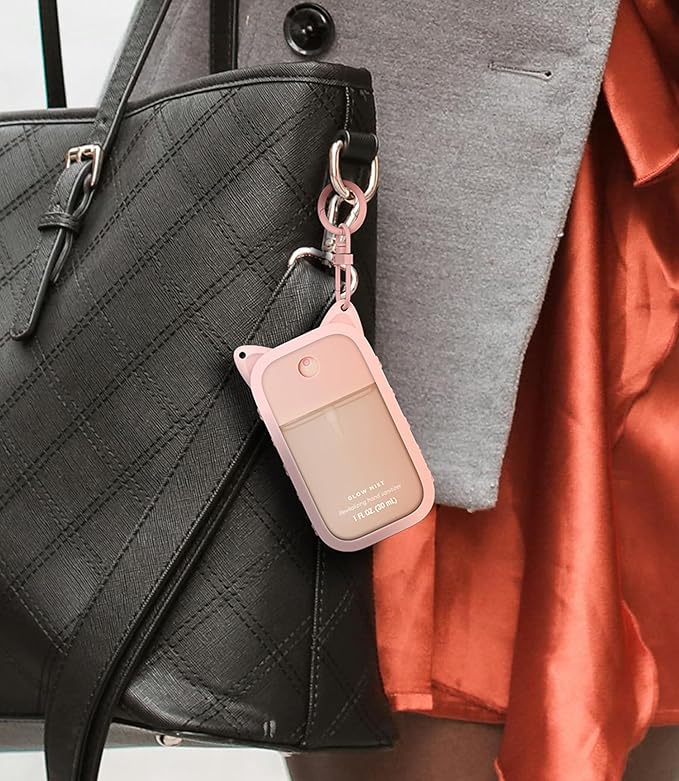 Sonnorel Silicone Case Compatible with Touchland Hand Sanitizer Spray (Fit for 1 FL OZ/30 mL Ver)