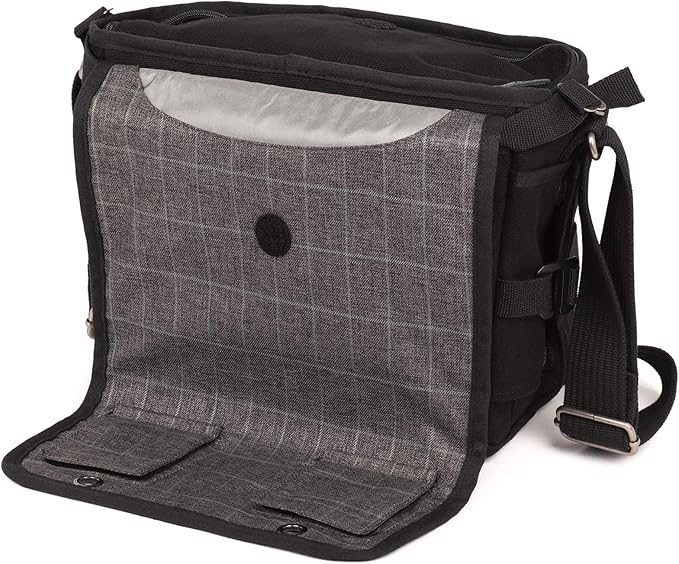 Think Tank Retrospective 10 V2.0 Canvas Shoulder Bag for Mirrorless or Standard DSLR Cameras and Photo Accessories - Black - Large
