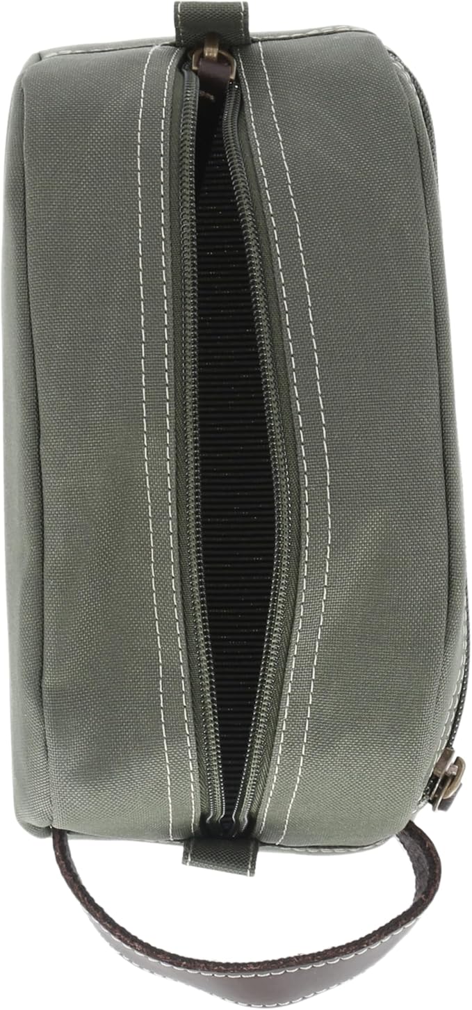 Timberland Men's Toiletry Bag Canvas Travel Kit Organizer