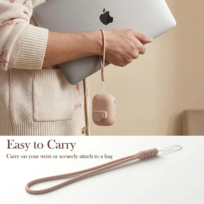 R-fun for AirPods Pro 3 Case with Cleaning Kit, Soft Liquid Silicone Rubber Protective Cover, Compatible with AirPods Pro 3rd Generation Case (2025), Compatible with MagSafe, Milk Tea