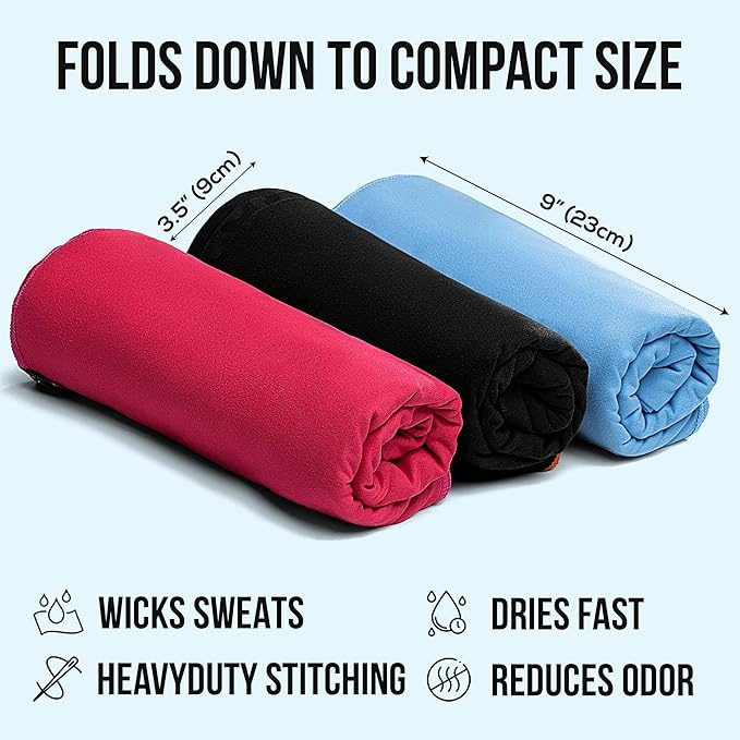 illusion Extra Large Microfibre Swimming Towel (71 '' Lx32 '' W)–Compact, Lightweight & Quick Dry Towel-Perfect for Travel, Gym, and Swim Towels Ideal for Post-Workout Showers & After Swimming