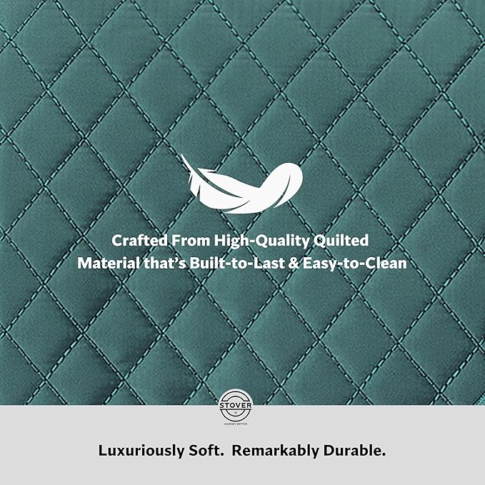 STOVER Women’s Convertible Garment Duffel Bag for Travel – 2-in-1 Carry-On Weekender/Overnight Tote - Wrinkle-Free Dresses, Suits & Clothes + Shoe Compartment & Bonus Toiletry Bag (Emerald Green)
