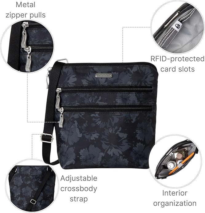 Baggallini Women's Essential Crossbody Bags