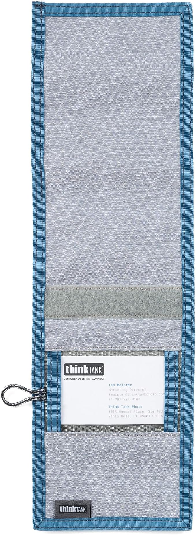 Think Tank Pixel Pocket Rocket Memory Card Folding Wallet for 10 CFast or CF Express Type B Memory Cards (Marine Blue)