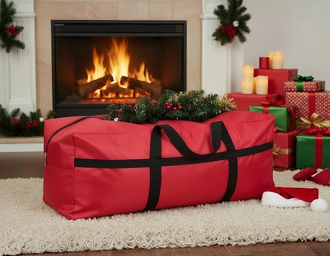 DoYiKe Extra Large Storage Duffle Bag with Zippers and Handles, Big Foldable Duffle Bag for Travel
