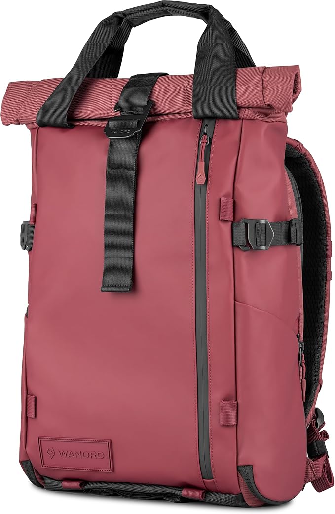 WANDRD PRVKE Rolltop 31L V4 Camera Backpack – Expandable Weatherproof Travel Bag with Laptop Sleeve and Clamshell Opening
