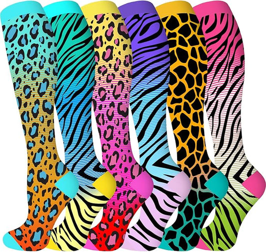 bropite Compression Socks for Women & Men Circulation-Support Knee High Socks 20-30 mmhg-Best for Running,Medical,Nurse,Travel