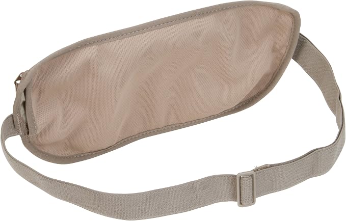 Eagle Creek Undercover Hidden Pocket - Travel Money Belt Deluxe for Men and Women, Khaki_DLX