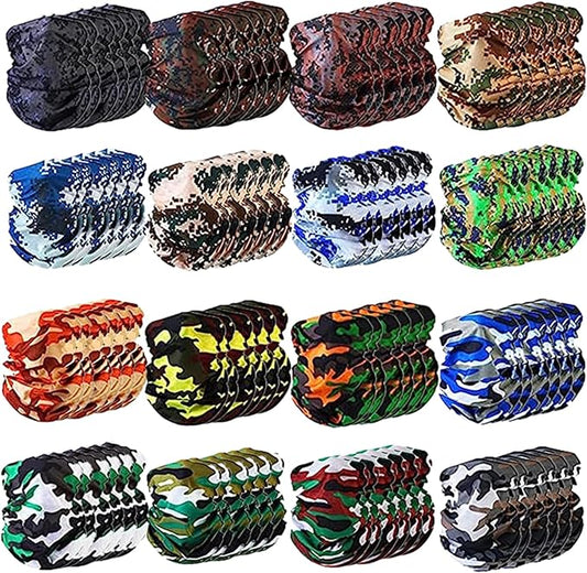 10/20/30/50/100/150 Pack Face Mask Neck Gaiters Scarf Reusable Protection Fashion Unisex Washable Reusable