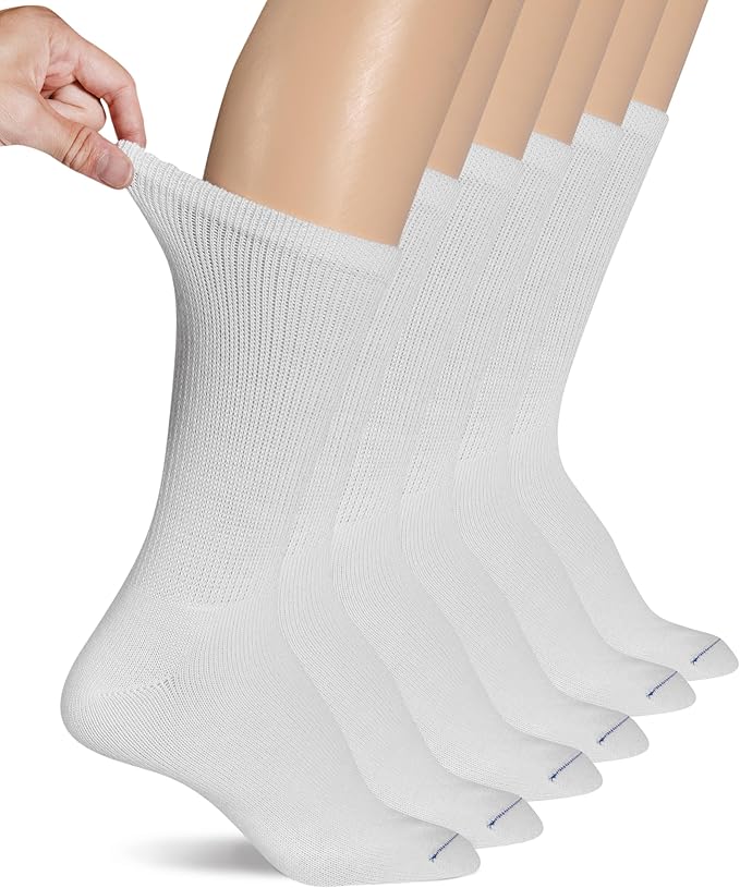 Dr. Scholl's Women's Diabetes & Circulator Socks - 4, 6, & 12 Pair Packs - Non-Binding Moisture Management