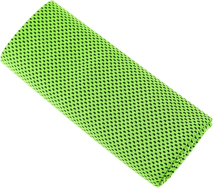 Cooling Towels (40"x 12", Pack of 10) for Neck and Face, Cold Towel for Hot Weather, Sports, Workout, Fitness, Gym, Yoga, Golf, Pilates, Travel, Camping & More