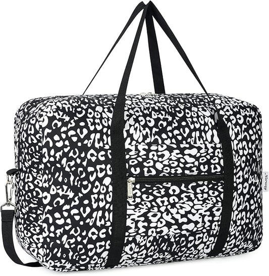 For Spirit Airlines Personal Item Bag Foldable Travel Duffel Bag Tote Carry on Luggage Duffle Overnight for Women and Men