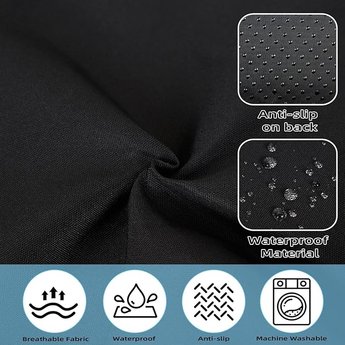 Toddler Airplane Bed, Kids Seat Extender Travel Bed, Portable Long Trip Flyaway Kid Seat Footrest, Must Have for Infant Sleeping & Rest, Toddler Travel Essential for Airplane (Black)