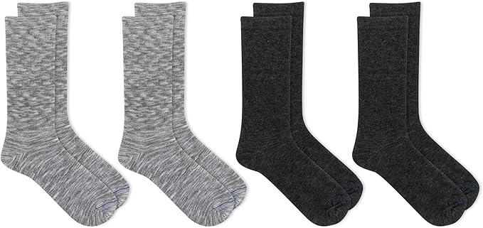 Dr. Scholl's Women's Diabetes & Circulator Socks - 4, 6, & 12 Pair Packs - Non-Binding Moisture Management
